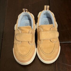 Cat & Jack Tan Toddler Boys Boat Shoes, Size 8